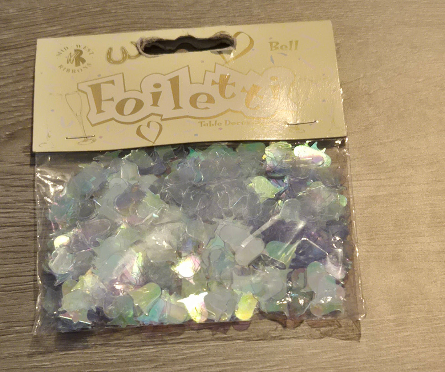 Iridescent Bells Metallic Confetti 14g