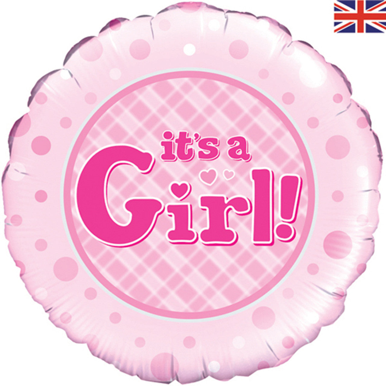 18 inch It's A Girl Foil Balloon