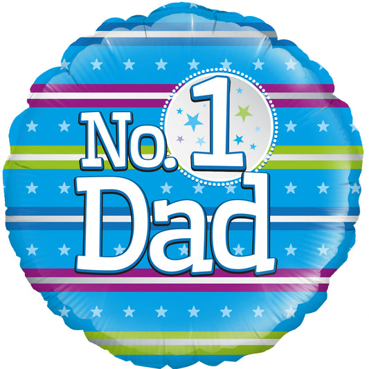 Oaktree No. 1 Dad 18" Foil Balloon