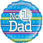 Oaktree No. 1 Dad 18" Foil Balloon