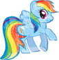 Anagram My Little Pony Rainbow Dash 28" Supershape Foil Balloon
