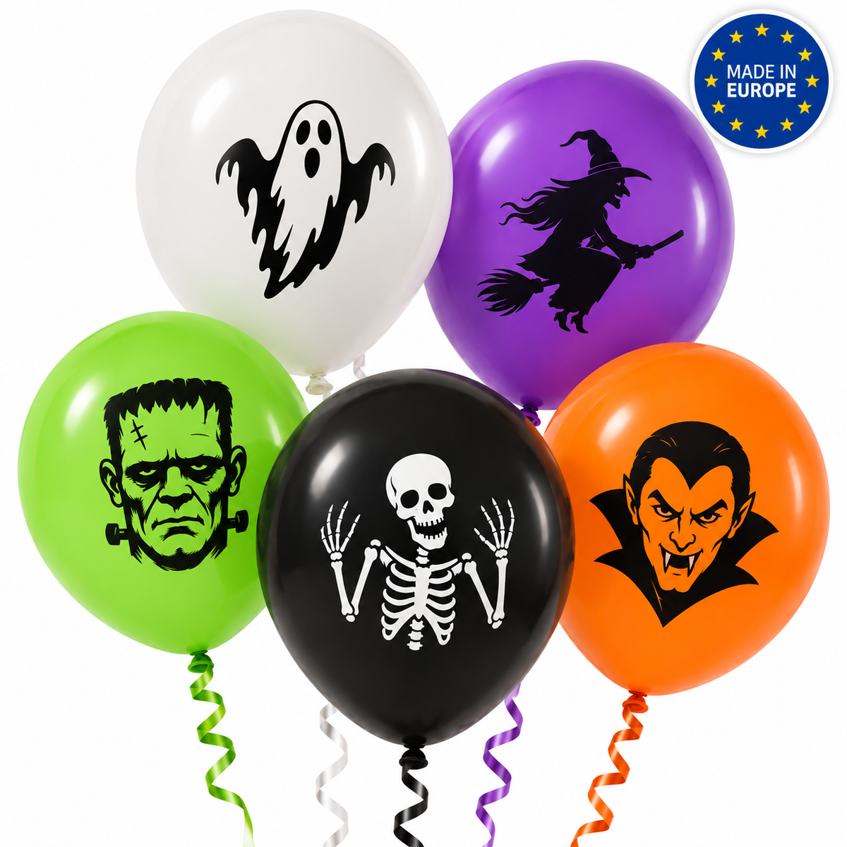 Halloween 12" Latex Balloons Pack of 10