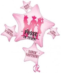 Anagram Posse in Town 35" Foil Balloon