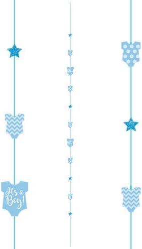 Amscan Balloon Fun Strings 1.82m Its A Boy Onesie