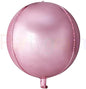 22" Foil Orb Balloon – 4D Round Sphere Balloon – Air or Helium – Birthday, Wedding & Party Decoration – Choice of Colours & Designs