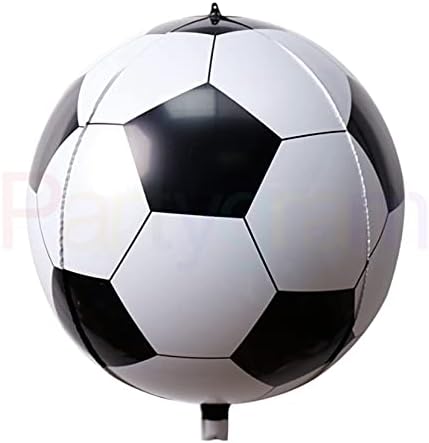 22" Foil Orb Balloon – 4D Round Sphere Balloon – Air or Helium – Birthday, Wedding & Party Decoration – Choice of Colours & Designs