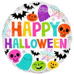 Colourful & Creepy Halloween Party 18" Foil Balloon Anagram 4482601
