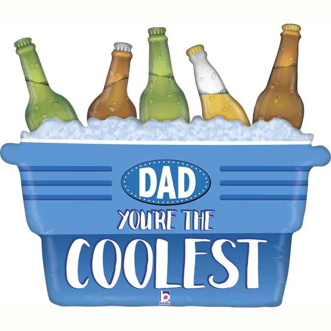 Betallic Father's Day Coolest Dad 33" Foil Balloon