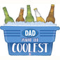 Betallic Father's Day Coolest Dad 33" Foil Balloon