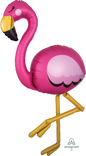 Anagram Airwalker Summer Flamingo 68" Foil Balloon