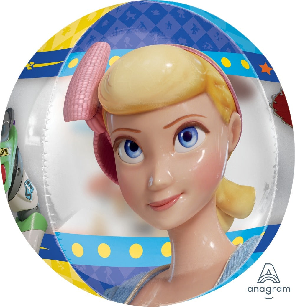 Anagram SeeThru Toy Story 4-Sided 15" Orbz Balloon