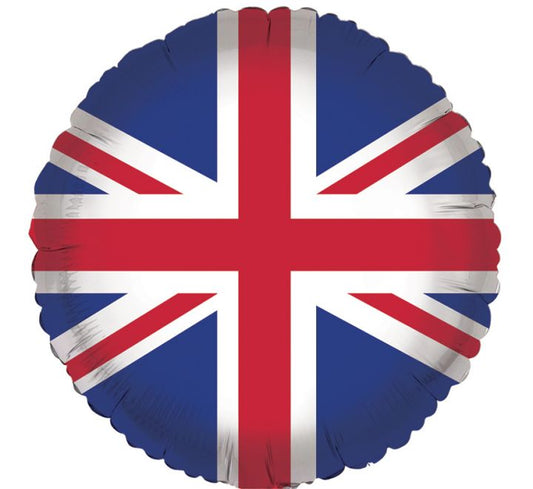 Union Jack UK Flag 18-inch Foil Balloon