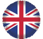 Union Jack UK Flag 18-inch Foil Balloon