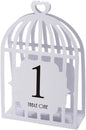 Club Green Table Numbers 1-15 Laser Bird Cage White