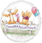 Anagram Disney Winnie the Pooh Congratulations 17" Foil Balloon