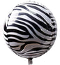 22" Foil Orb Balloon – 4D Round Sphere Balloon – Air or Helium – Birthday, Wedding & Party Decoration – Choice of Colours & Designs