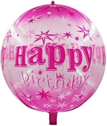 22" Foil Orb Balloon – 4D Round Sphere Balloon – Air or Helium – Birthday, Wedding & Party Decoration – Choice of Colours & Designs