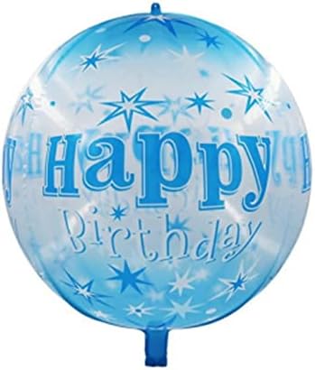 22" Foil Orb Balloon – 4D Round Sphere Balloon – Air or Helium – Birthday, Wedding & Party Decoration – Choice of Colours & Designs