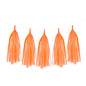 Tissue Paper Garland Tassel 5pc
