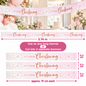 On Your Christening Banner – Pink & Rose Gold Christening Party Decoration