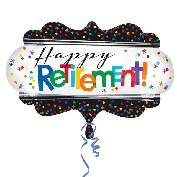 Anagram Officially Retired SuperShape 27" Foil Balloons