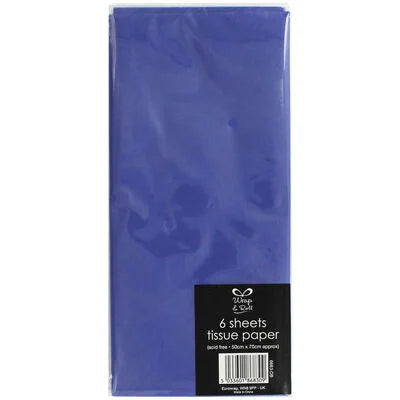 Clairefontaine Wrap & Roll Tissue Paper Sheets 50cm x 70cm (6 Sheets)
