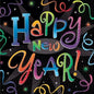 Happy New Year Countdown Party 2-ply Napkins 16ct