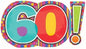 Anagram Dots & Stripes 60th Birthday 29" x 18" Foil Balloon
