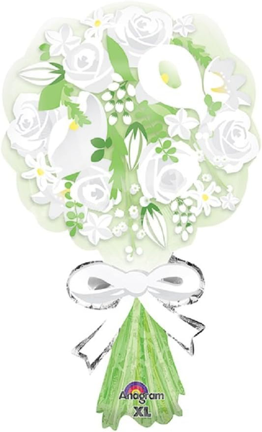 Anagram Bouquet for The Bride Supershape 30" Foil Balloon