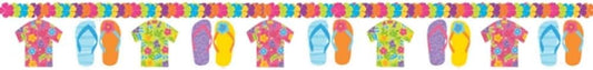 Amscan Flip Flop Flower Garland 2.2m