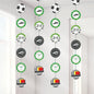 Amscan 4 String Paper Decorations 1.3m - Kicker Party