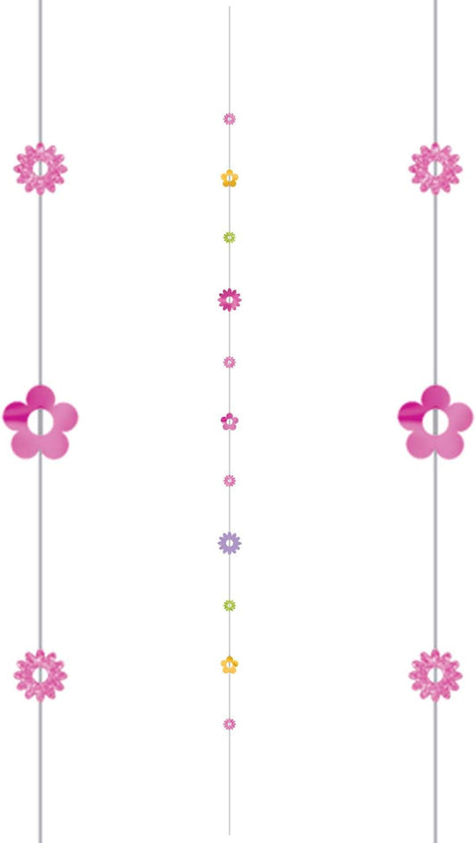 Amscan Balloon Fun Strings 1.82m Colourful Flowers