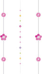 Amscan Balloon Fun Strings 1.82m Colourful Flowers