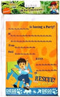 Go Diego Go Party Invites with Envelopes 20pc