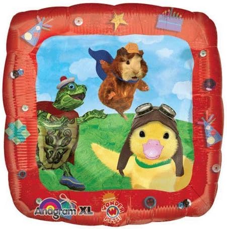 Amscan Wonder Pets Birthday 18" Square Foil Balloon
