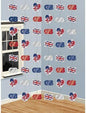 Amscan Union Jack String Decoration 7ft x 6pcs