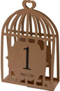 Club Green Table Numbers 1-15 Bird Cage Brown
