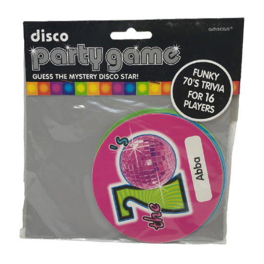 70's Disco Party Game for 16 players