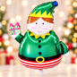 Amscan 35" Christmas Elf SuperShape Foil Balloon – Air or Helium