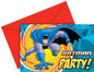 DC Batman Party Invites 6pc