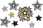 Amscan Movie Nights Stars Cutouts 30pc