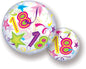 Brilliant Stars 18th 22"/56cm Bubble Balloon