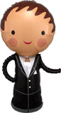Anagram Handsome Groom Supershape 40" Foil Balloon
