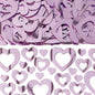 Heart Shimmer Metallic Confetti, Baby Pink 14g