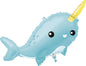 Narwhal 37" Foil Balloon