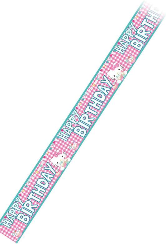Hello Kitty Foil Banner 3.65m