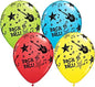 Qualatex Rock and Roll Assortment 11" Latex Balloons 25Pc/Bag