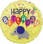 Anagram Happy Birthday Party Elephant 18" Foil Balloon