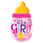 20" Baby Bottle Girl Shape Balloon