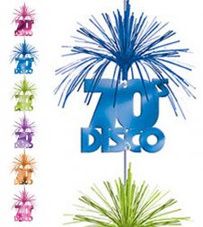 Amscan 70s Cascade Column Disco Dangling Decoration 7ft